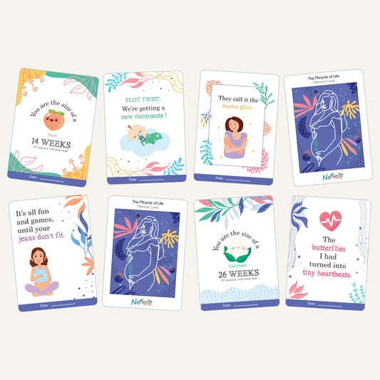 Miracle of Life Pregnancy Milestone Cards