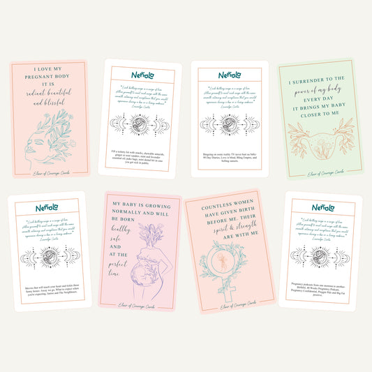Elixir of Courage Birth Affirmation Cards