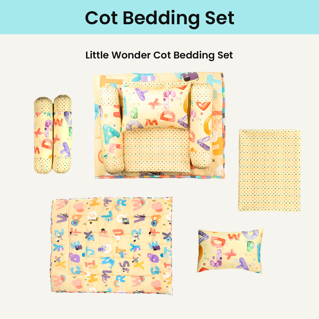 Cot Bedding Set + Bunting