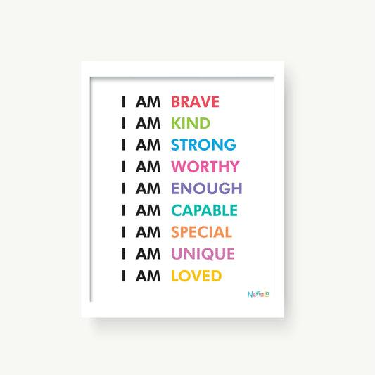 Daily Affirmations Wall Art