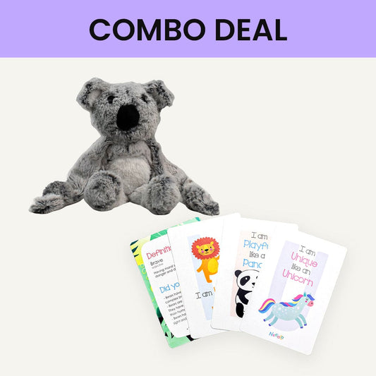 Koala Tie-Toy + Kids Affirmation Cards